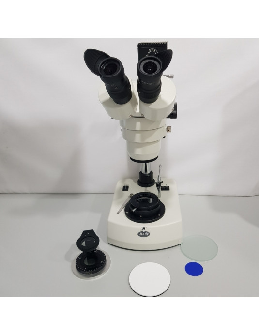 Microscopio triocular especial gemas