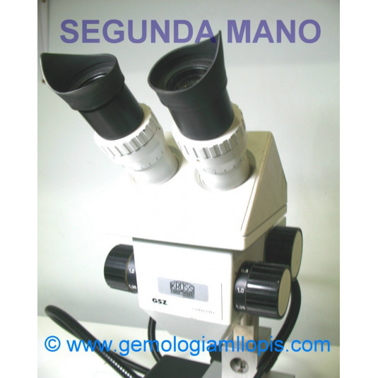 KSW63/1143 Microscopio estéreo zoom KRUSS de segunda mano