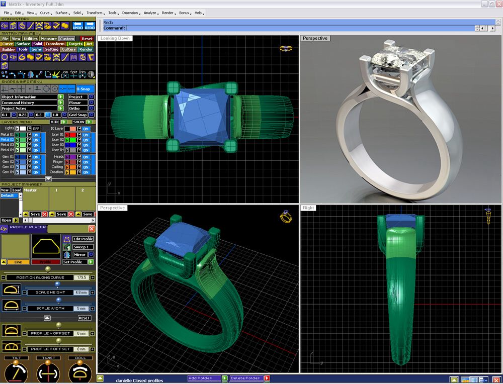 3D: nuevo software diseño de joyas Gemología MLLOPIS