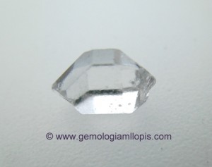 Cristal de cuarzo natural cristal de roca de 5,40 ct.