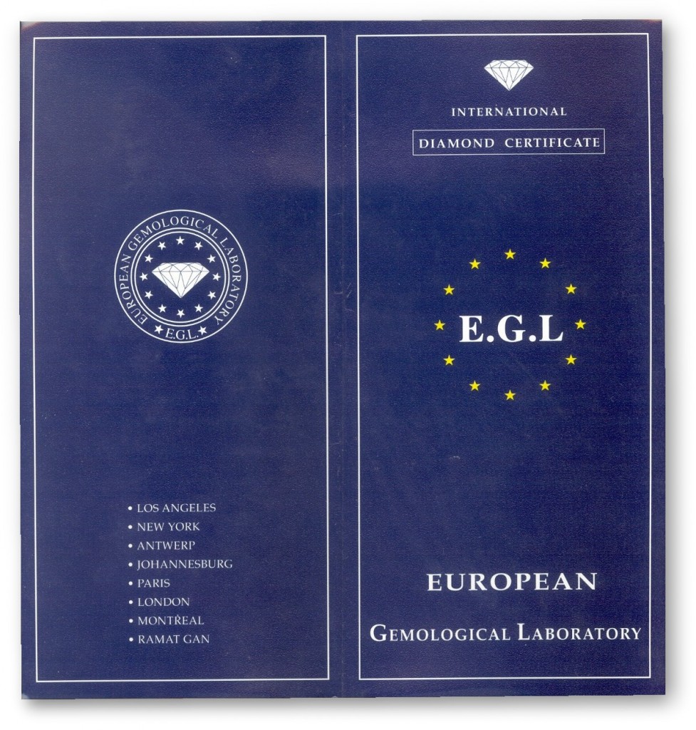Portada del certificado EGL