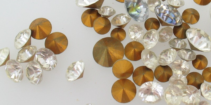 18x25mm diamantes de imitación de cristal cristales de espalda punto de Lágrima Pera Strass Chatons 8ps 