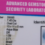 La gente compra gemas por Internet con Certificados gemologicos falsos